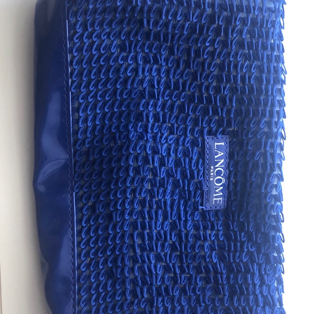 Blue Lancôme Paris Makeup Bag or Handbag